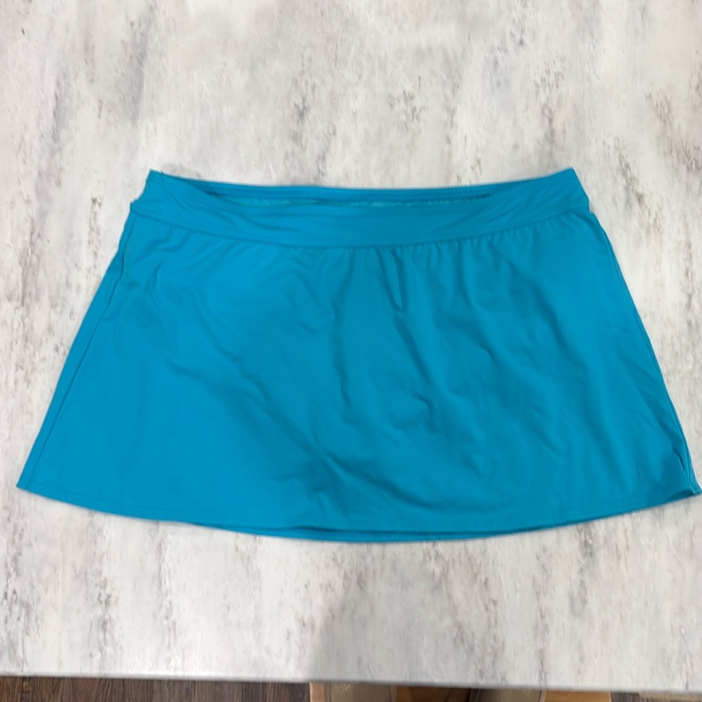 Lands end women’s tummy control swim skirt 20W